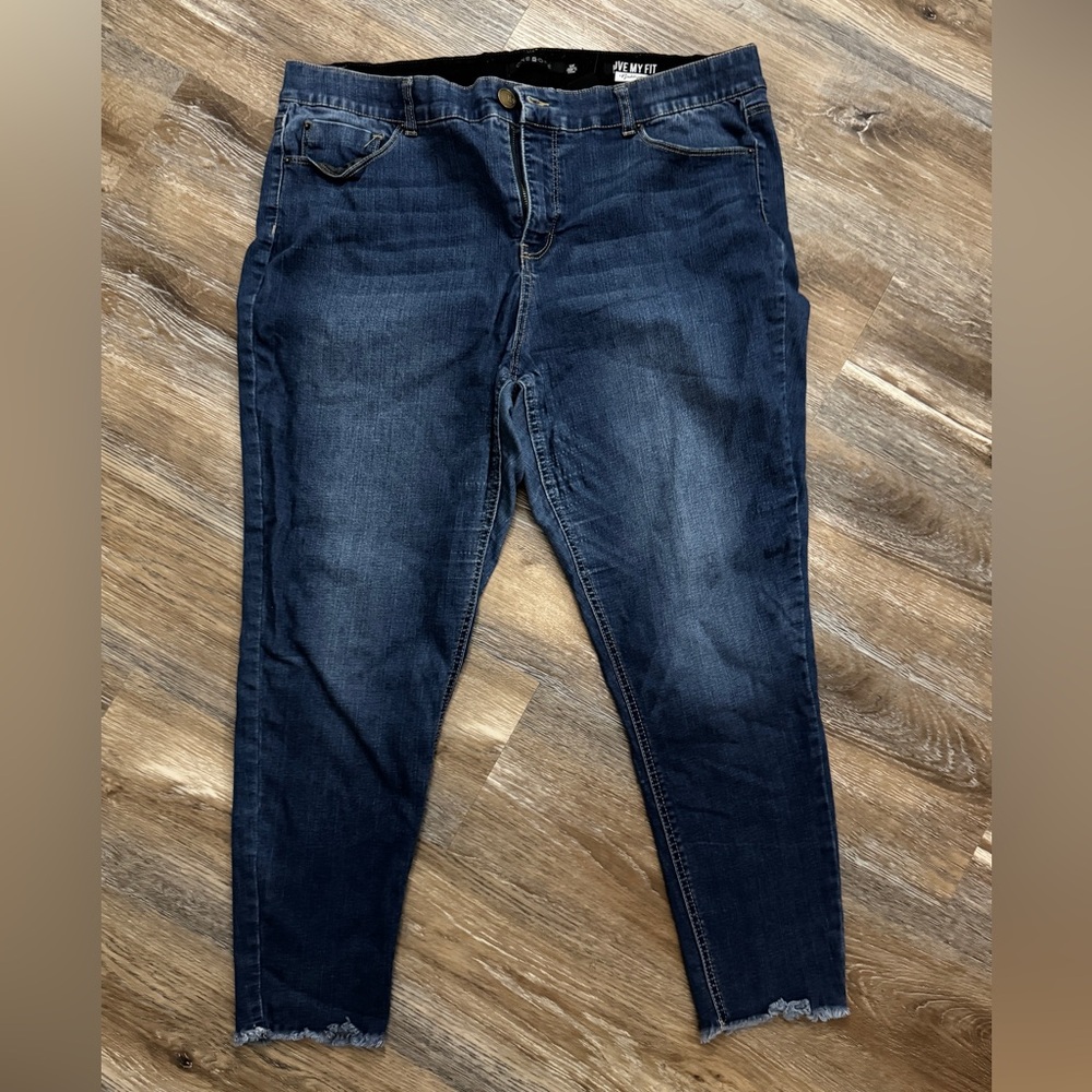 one 5 one Women's Deep Indigo Skinny Jeans